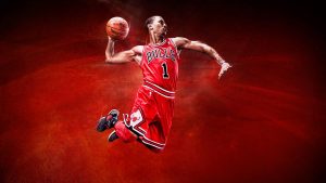 awesome basketball wallpapers backgrounds 2560×1440 Derrick rose