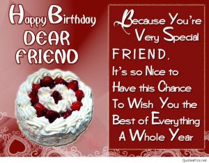 Birthday Wishes For A Special Friend Lovely Happy Birthday wallpaper wishes greetings 2017