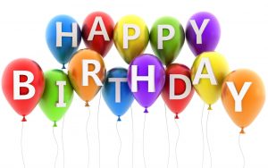 Happy Birthday Balloons Wallpaper HD Free Download – Happy Birthday Written In Balloons