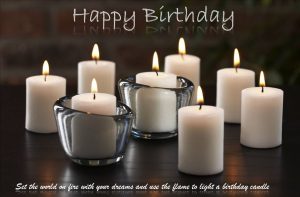 Happy Birthday Quote To Friend Hd Wallpaper Wallpaper – Birthday Wishes With Candle Light