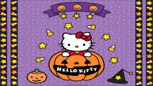 Hello Kitty Halloween HD Wallpaper
