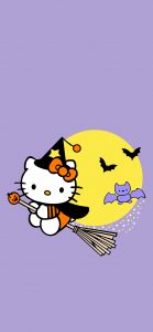 Hello Kitty Halloween HD Wallpaper iPhone