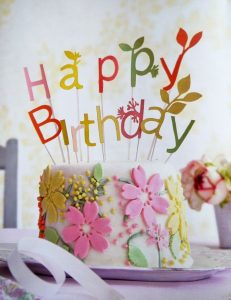 The Collection Of Wonderful Birthday Quotes For Your – Happy Birthday Cake Flower