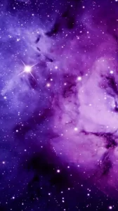 Purple Galaxy HD Wallpaper