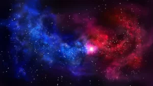 Purple Galaxy Wallpaper Blue and Red