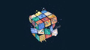 Rubiks Cube Digital Art 4k Wallpaper