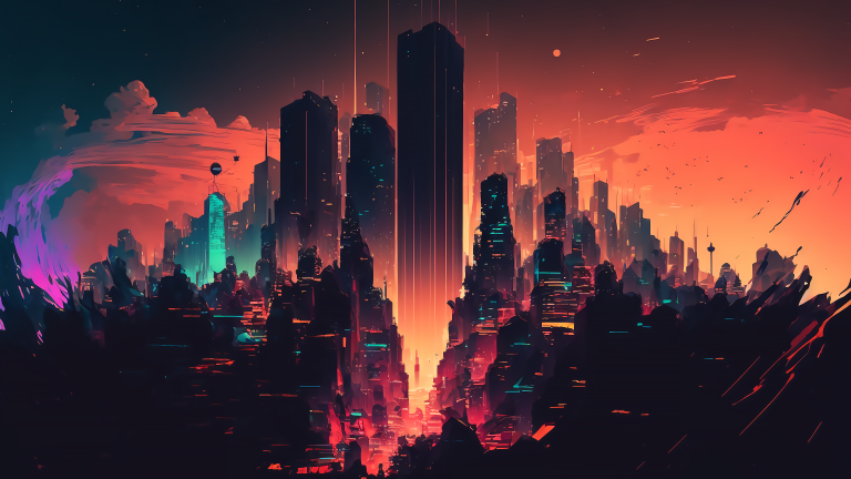 4k Cityscape Desktop Wallpaper Free Download