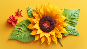 Happy Sunflower 4k Wallpaper