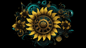 Happy Sunflower Wallpaper 4k