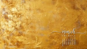March-Background-Wallpaper-Gold-Aesthetic