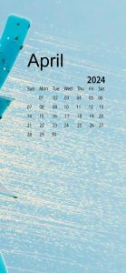 april 2024 wallpaper calendar blue theme