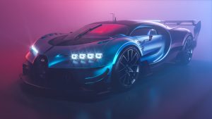Bugatti Chiron Vision GT 4K Wallpaper