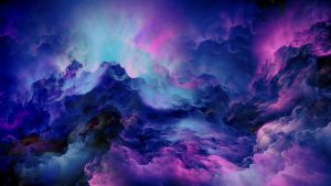 Colorful-clouds-abstract-4k Wallpaper
