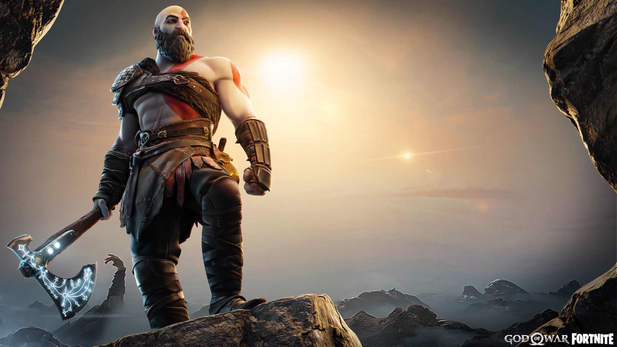 kratos god of war fortnite skin