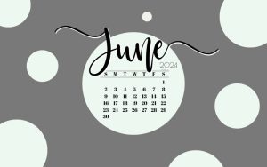 June Calendar 2024 Wallpaper