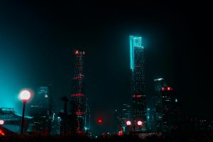 4k City Lights Wallpaper HD