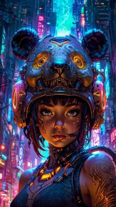 Cyberpunk Girl Avatar Wallpaper