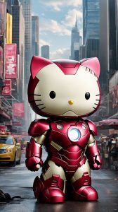 Hello Kitty Iron Man Wallpaper