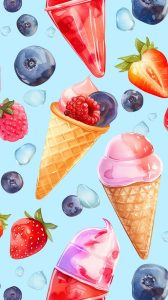 Ice Cream iPhone Wallpapers