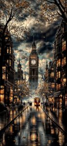 Big Ben London Digital Wallpaper