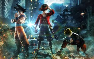 Jump Force Goku Naruto Luffy 4K