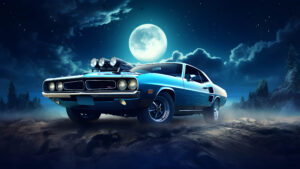 Muscle Car Laptop Wallpaper 4K