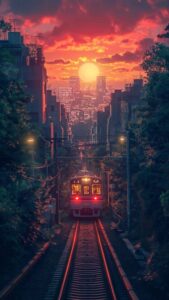 Train Art Wallpapers 4k