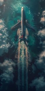 Airplane iPhone 16 Wallpapers