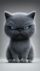 Angry cute Cat Wallpapers