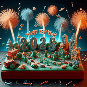 Happy New Year Wallpaper 2025