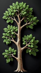 3D tree wallpapers