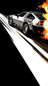 Back to the Future DeLorean Car Wallpapers