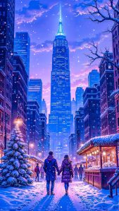 Christmas Night Wallpaper