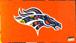 Denver Broncos Vamos Broncos Horsehead