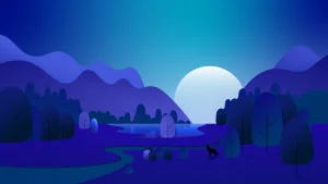 Background Wallpaper Landscape Night Hd