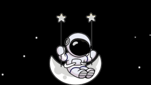 Cute Wallpaper Amoled Astronaut