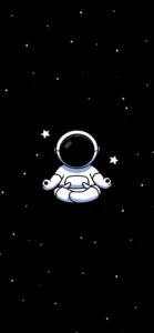 Cute Wallpaper Amoled Astronaut Zen