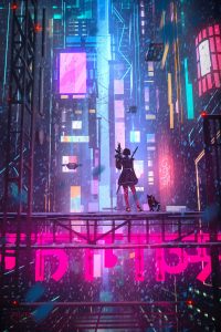 WALLPAPER CYBERPUNK CITY