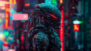 Heroscreen Cyberpunk Predator Robot Wallpaper 4k Pc