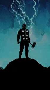 Thor Lighting Minimalist Marvel Amoled Wallpaper