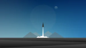 V2 Rocket Minimalist Desktop Wallpaper Hd