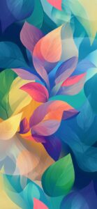 colorful leaves wallpaper