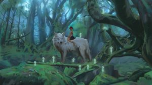 Princess Mononoke Macbook Desktop Wallpaper 2